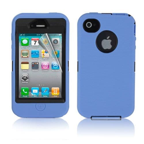 iPhone 4 / 4S Rugged Defender Tough Shockproof Case Cover